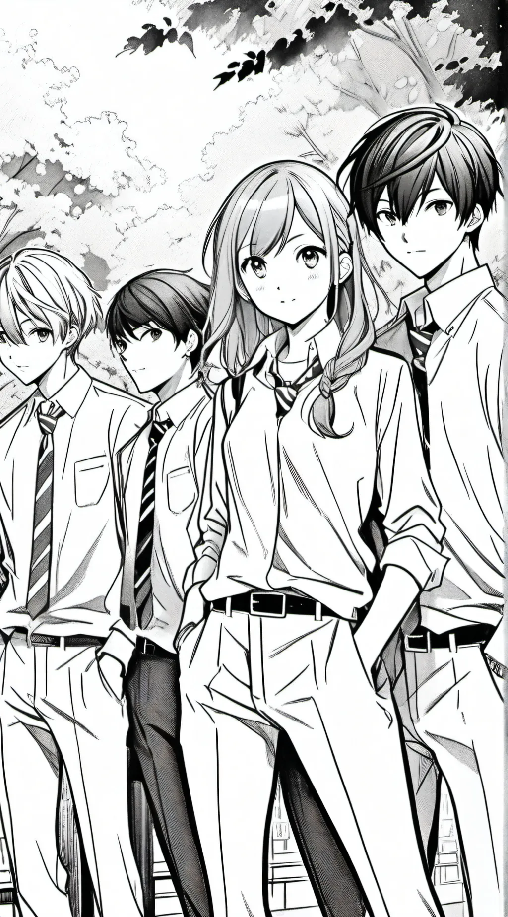 ai character: 1A mha background