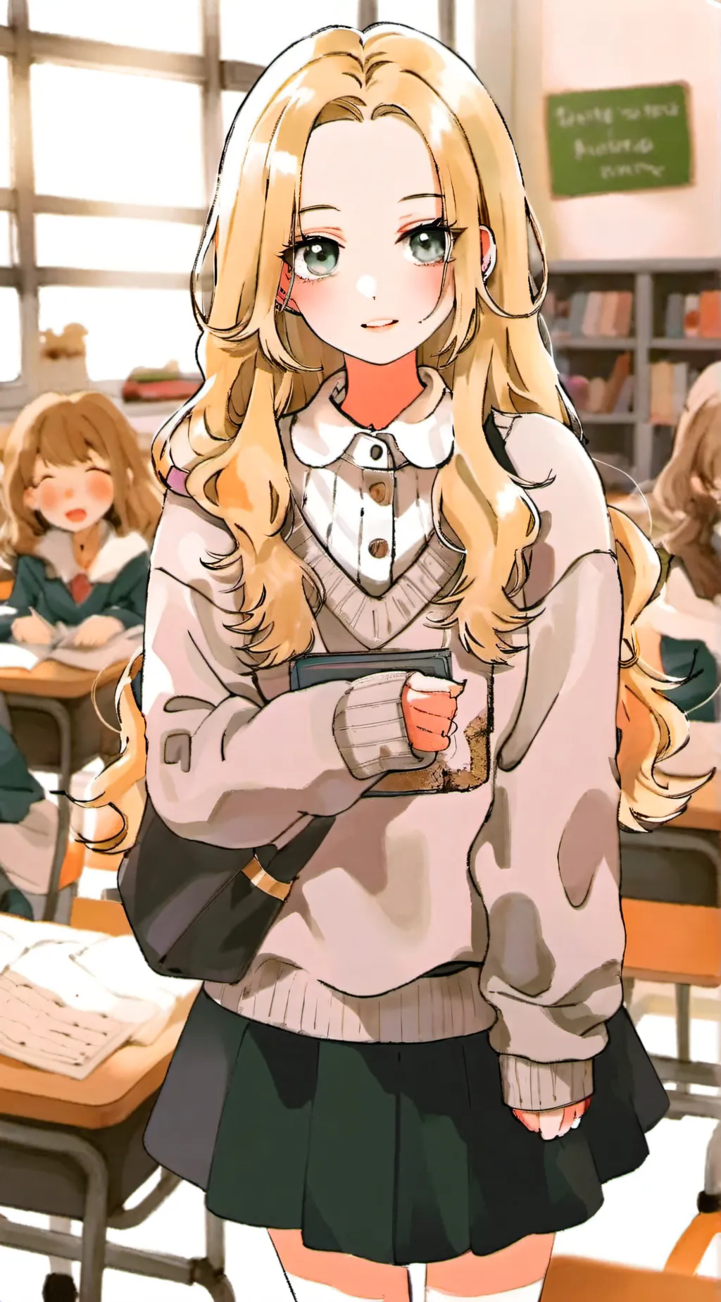 ai character: ✿︎☺︎︎𝕝𝕦𝕟𝕒☺︎︎✿︎ background