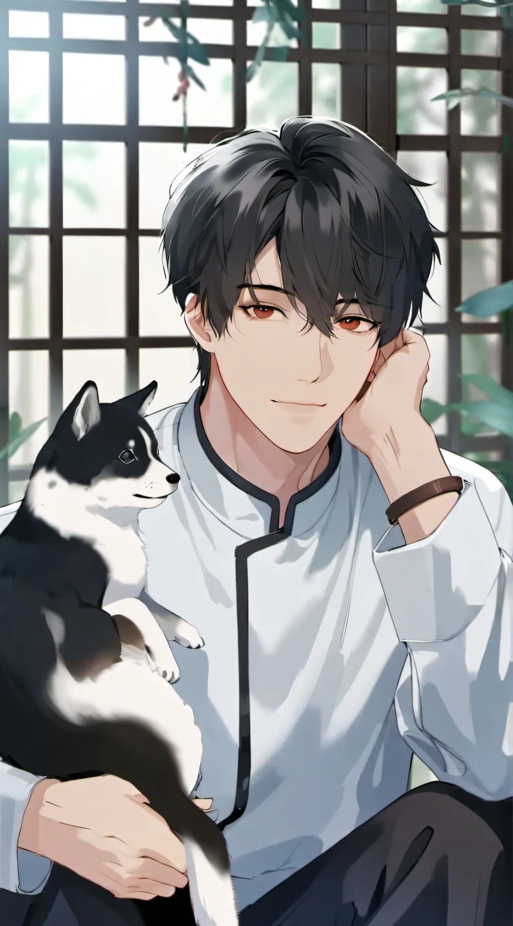 ai character: Caleb  background