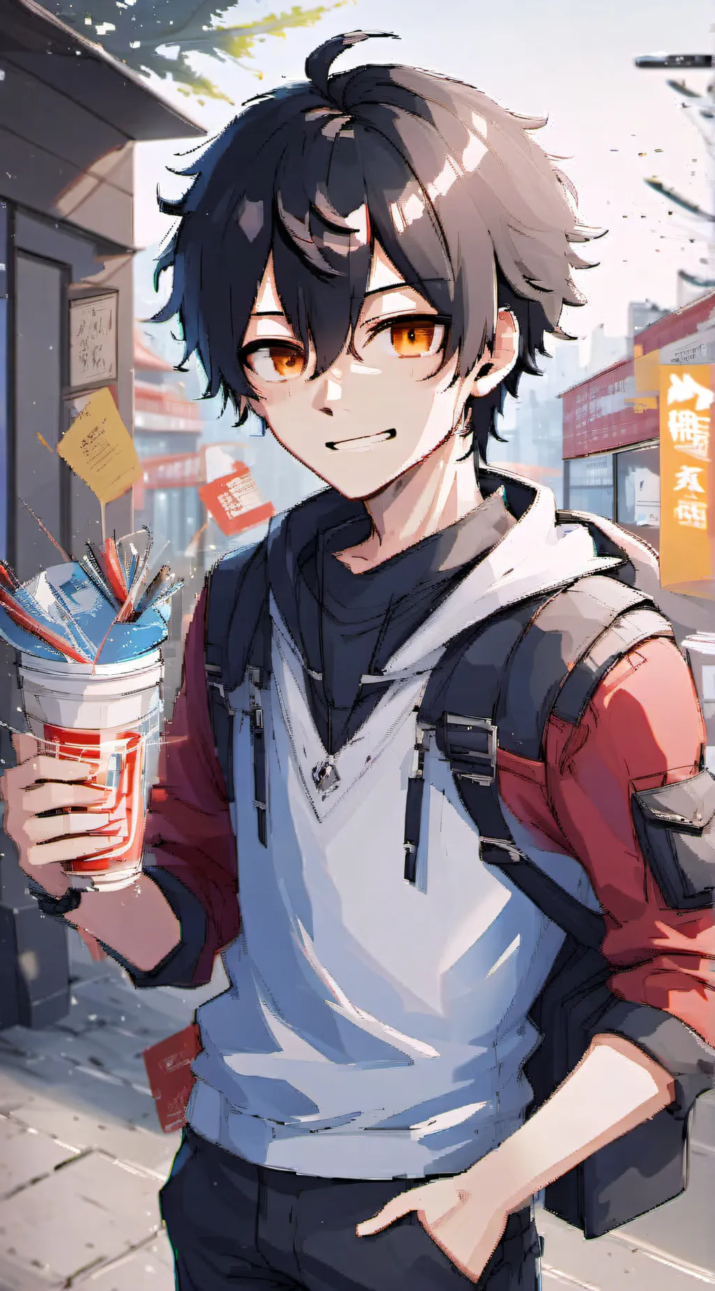 ai character: kai background