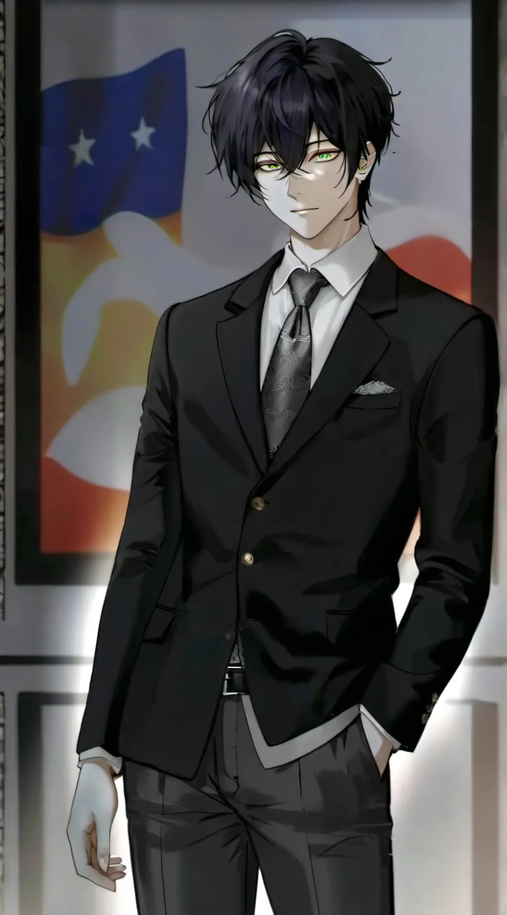 ai character: Derek background