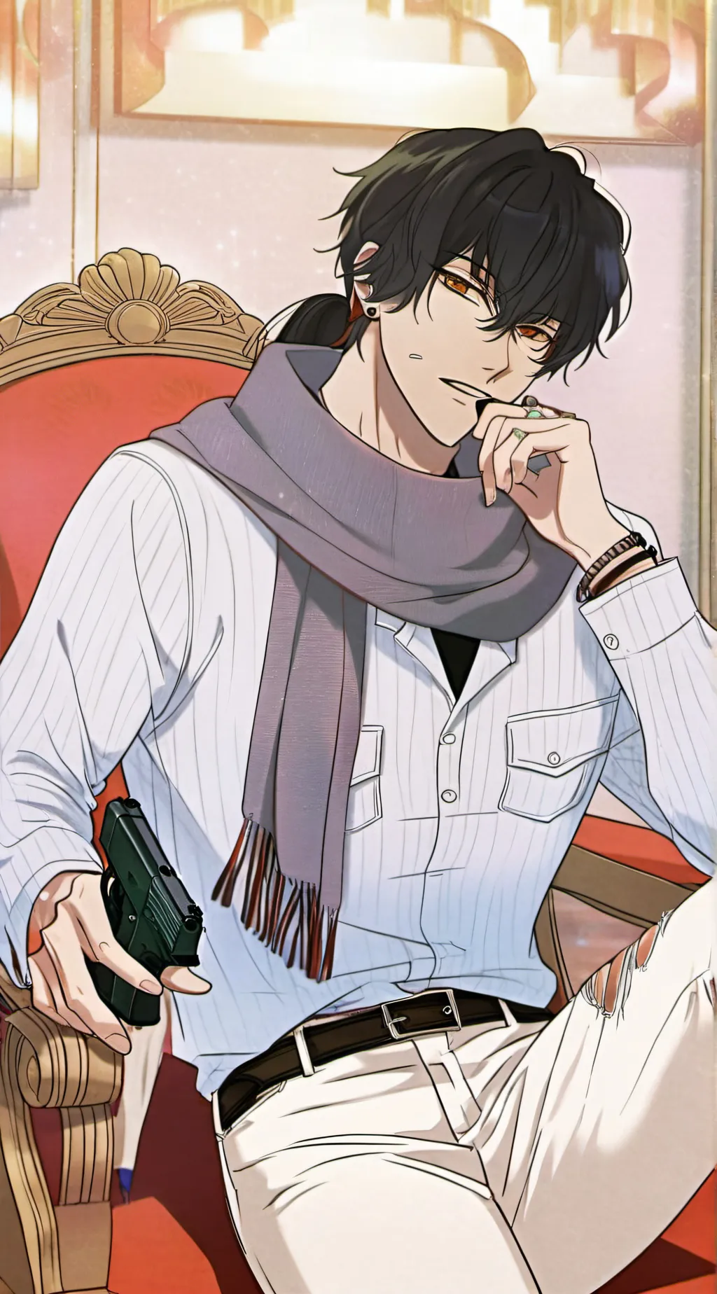 ai character: Adam background