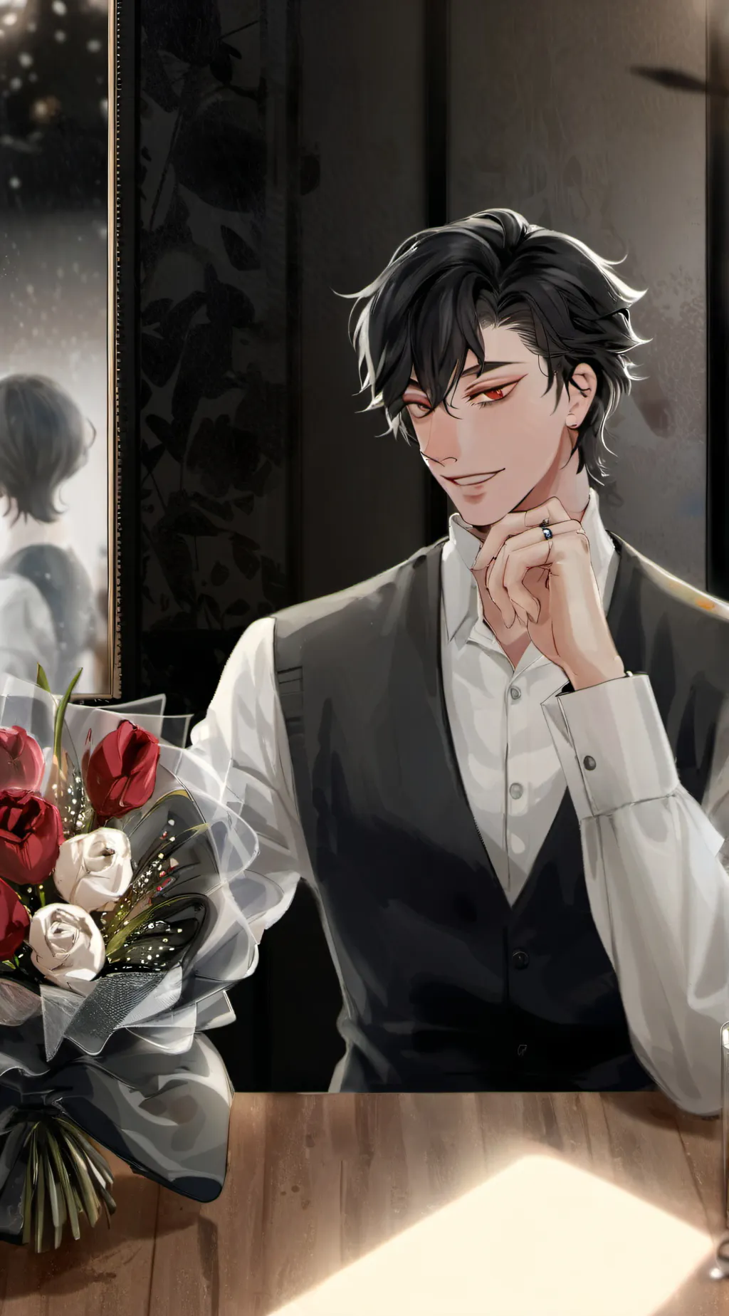 ai character: Ethan background