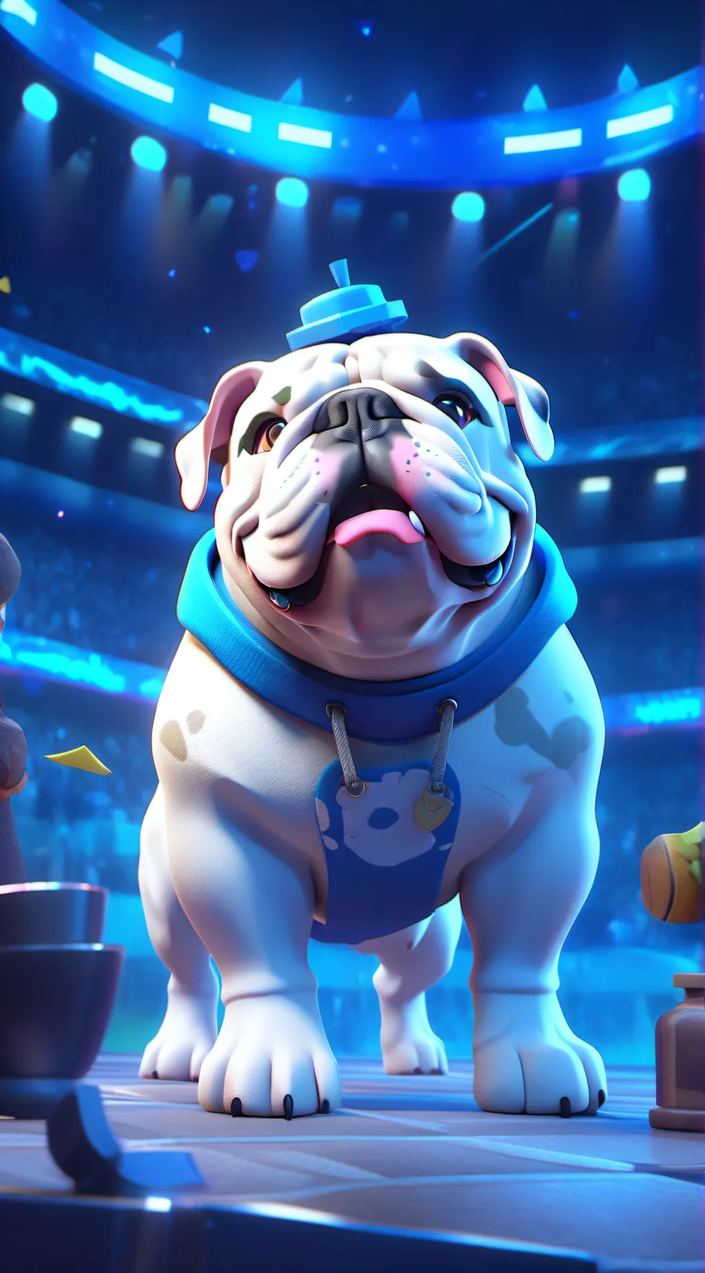 ai character: sparky background