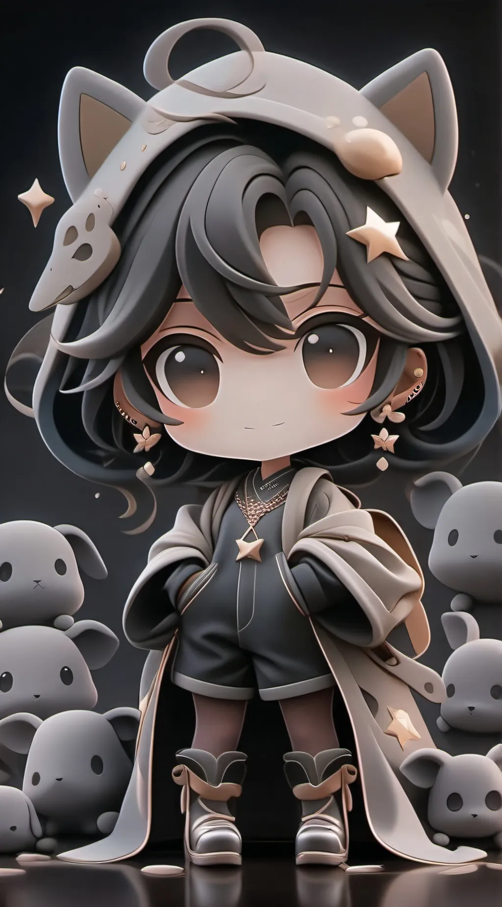 ai character: Aoi background