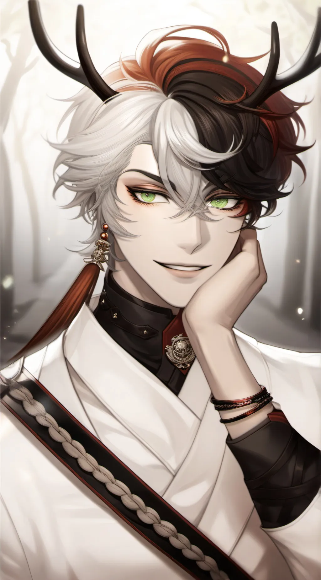 ai character: Guard Alastor♥︎ background