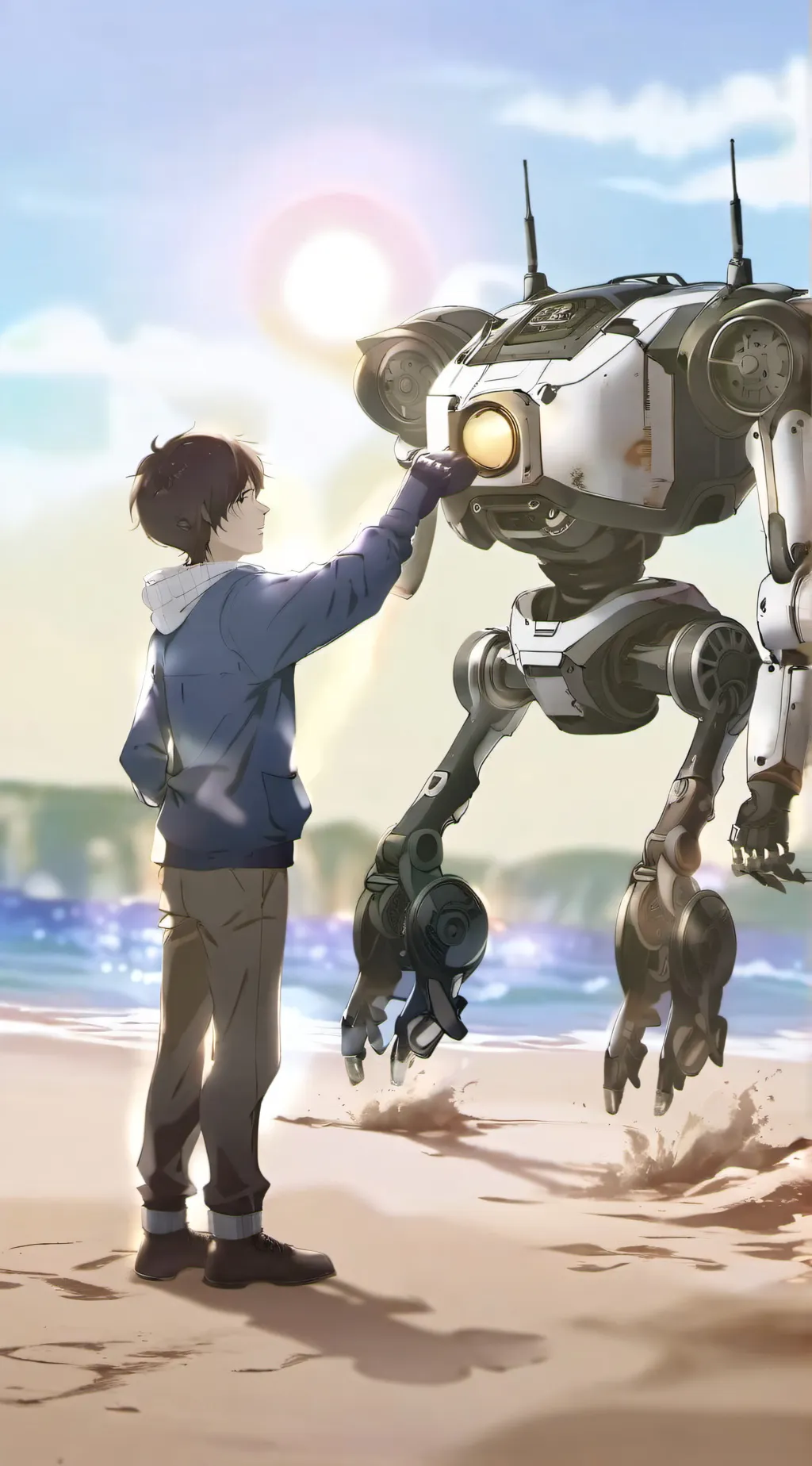 ai character: River  background