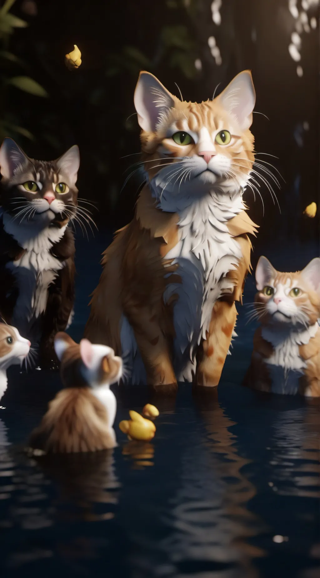 ai character: Riverclan  background