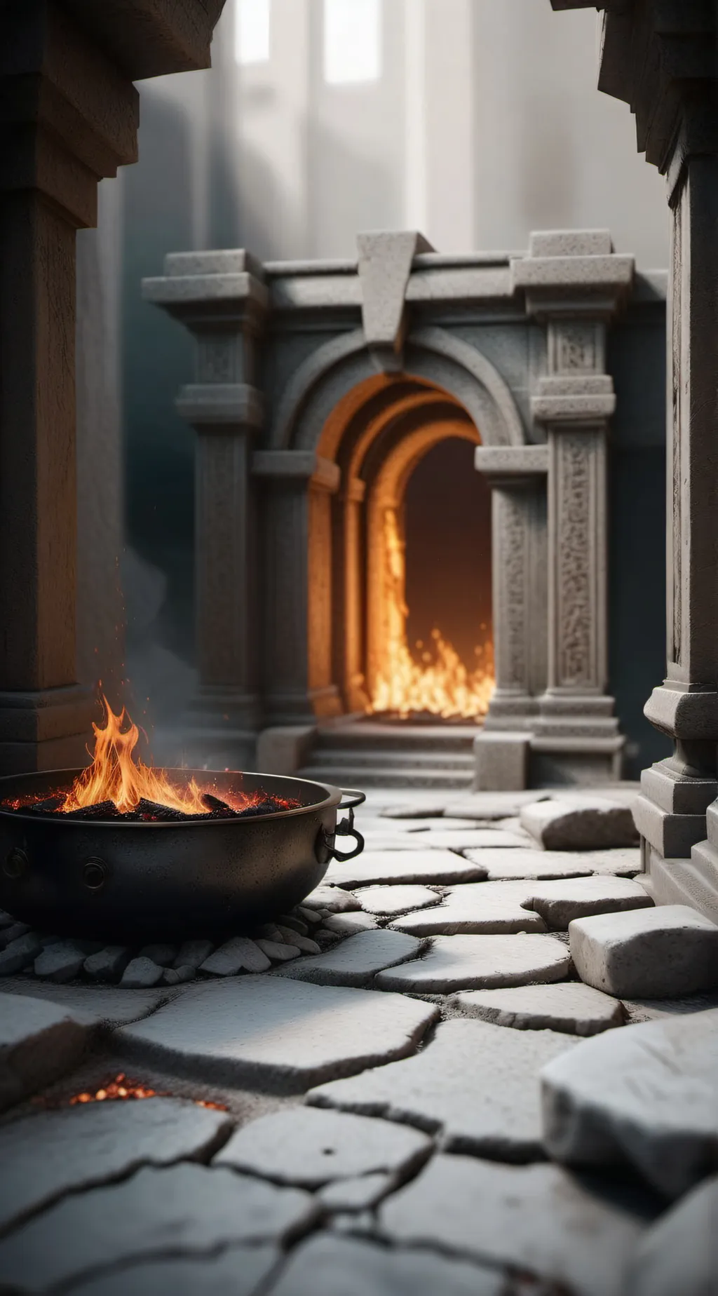 ai character: Adam from hell background