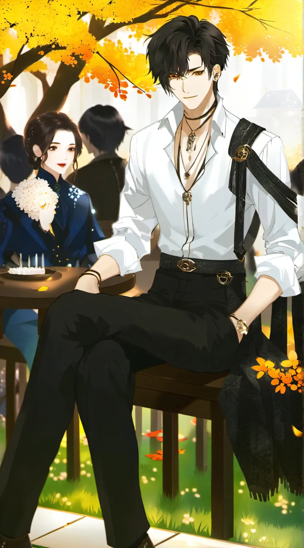 ai character: . Mio.  background