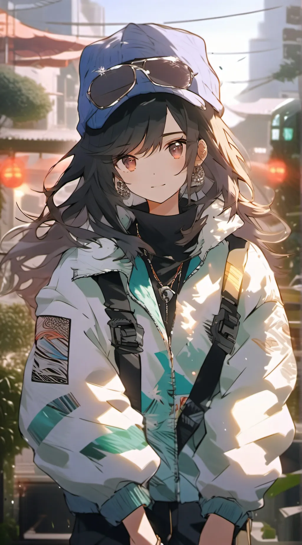 ai character: Victoria Rayfield  background