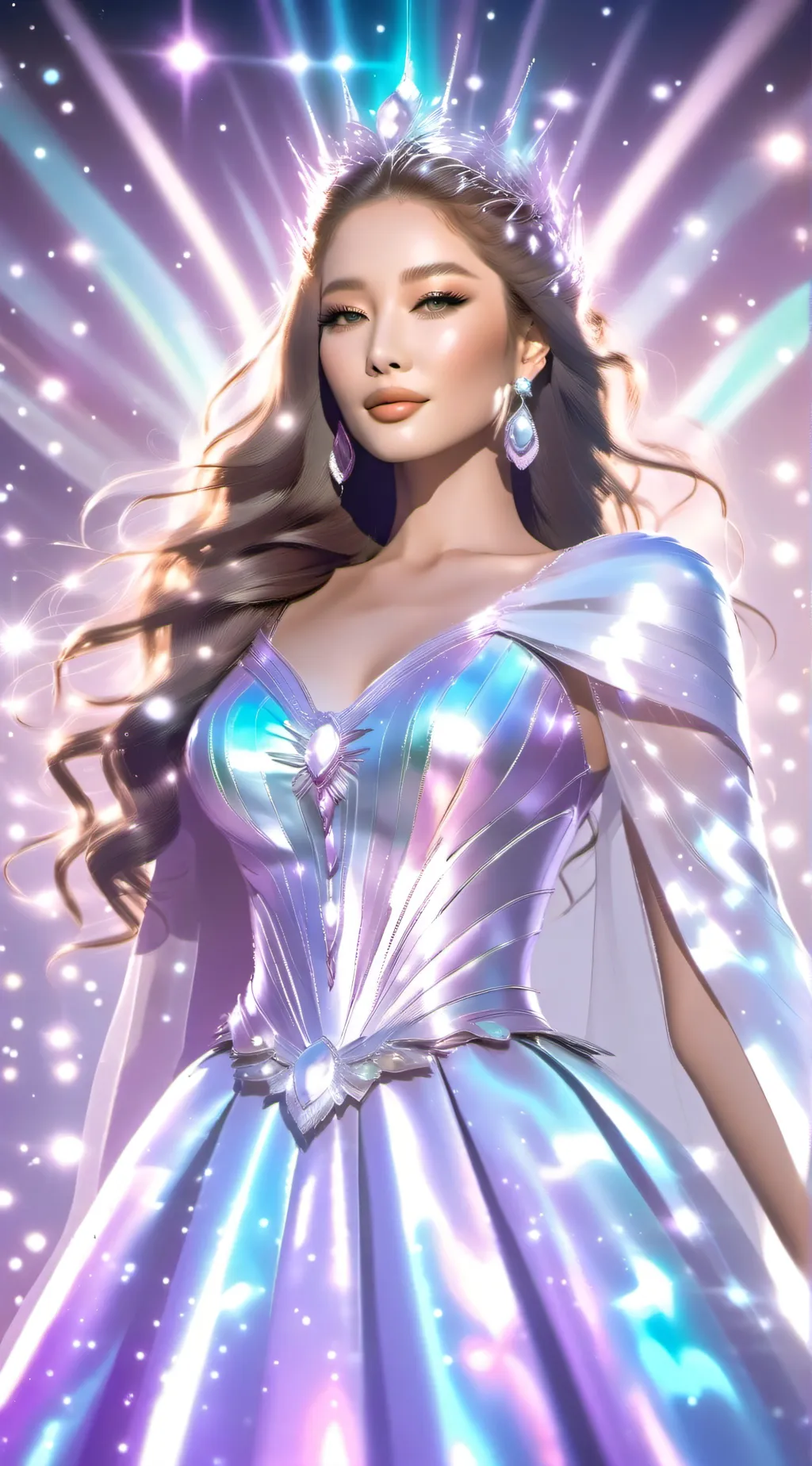 ai character: Ariana Grande  background