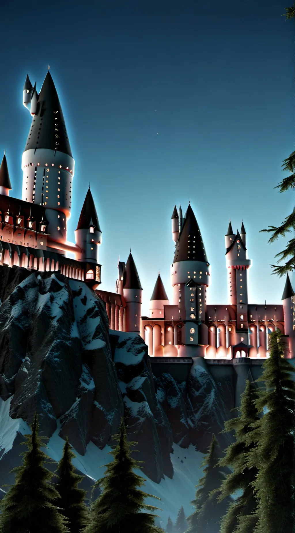 ai character: hogwarts background