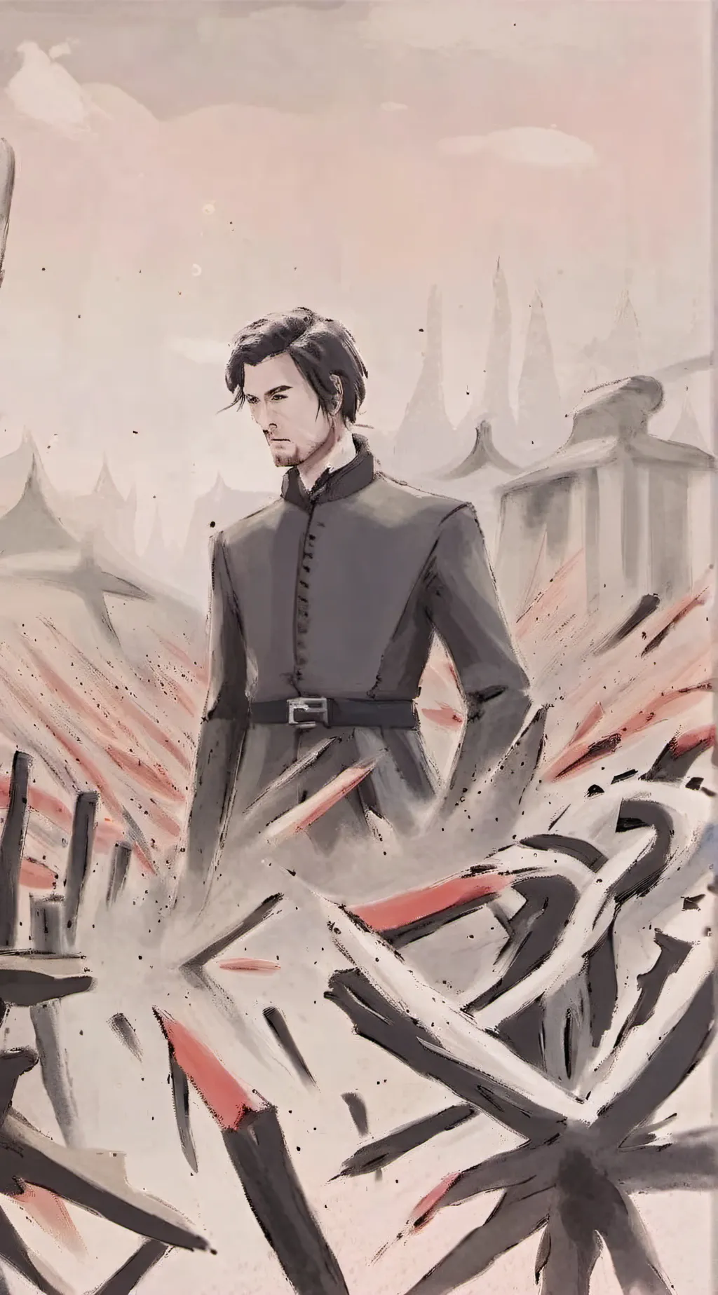 ai character: you vs pou background