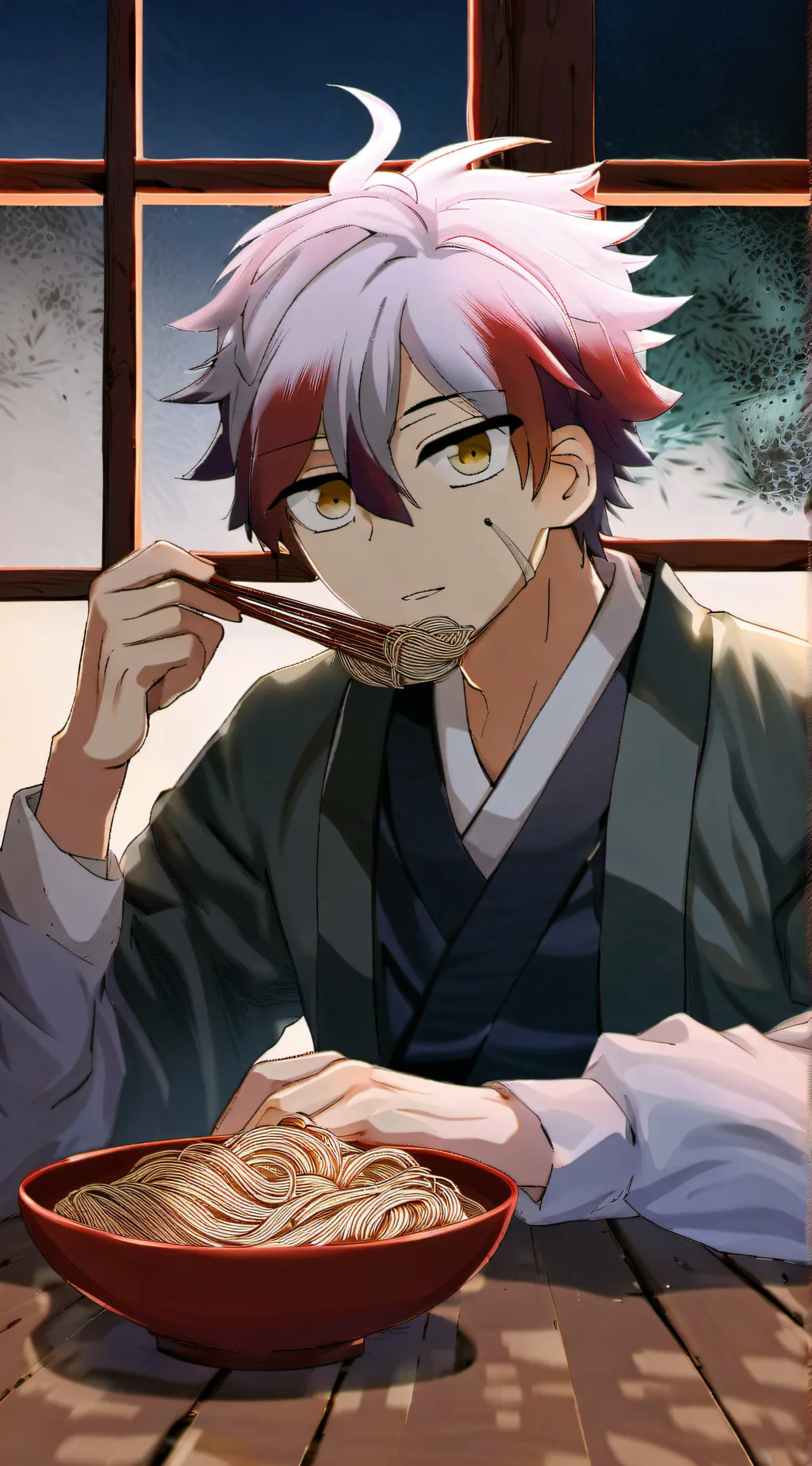 ai character: Todo background