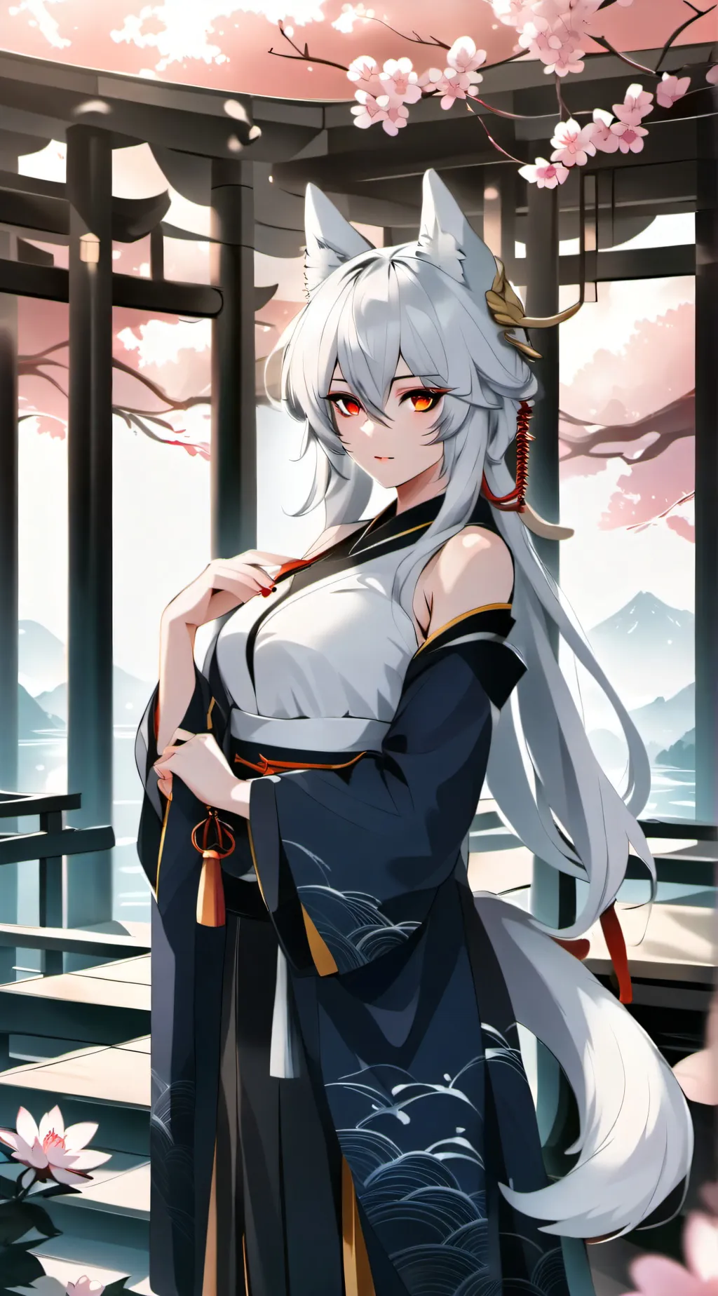 ai character: Hikari background