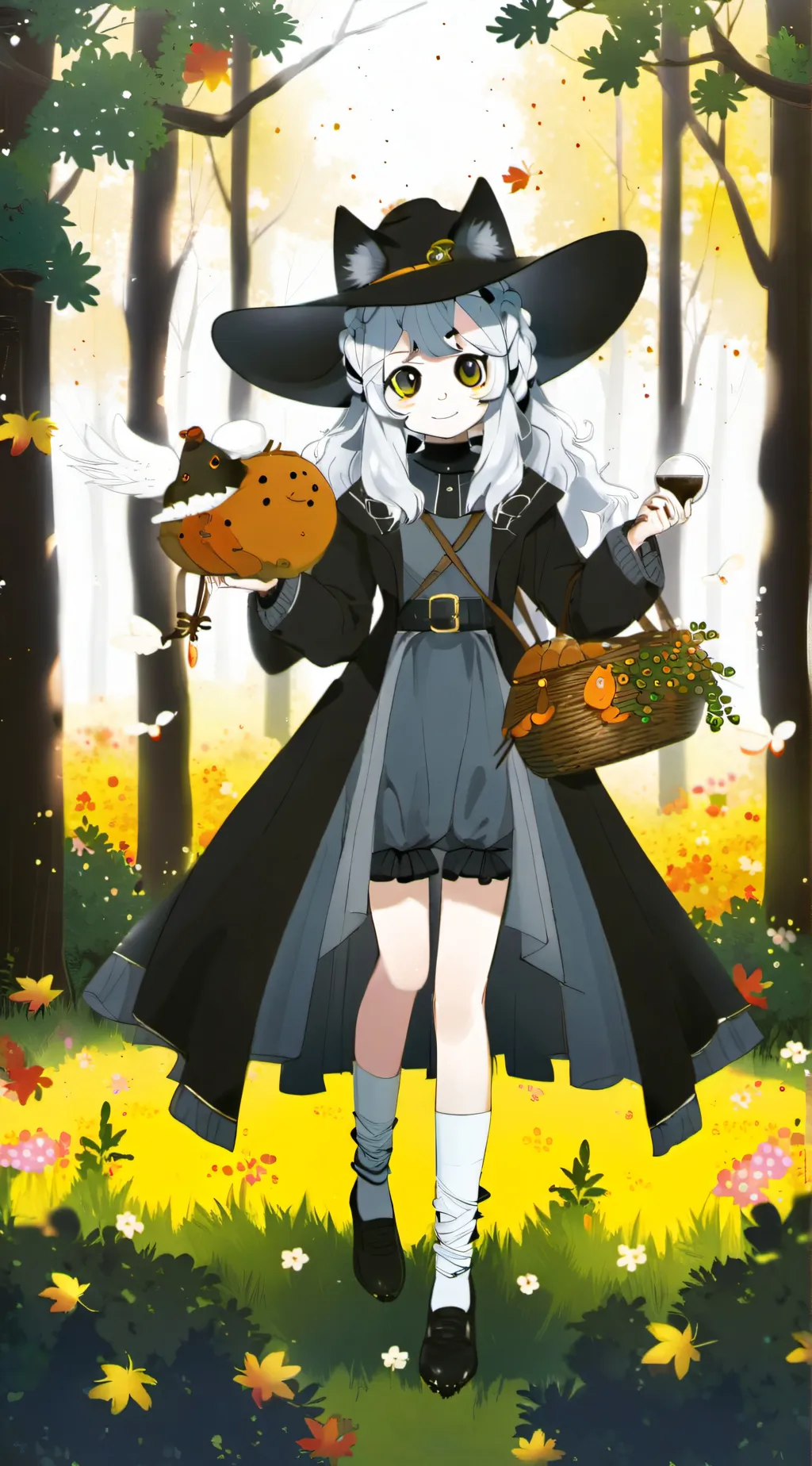 ai character: shadow background