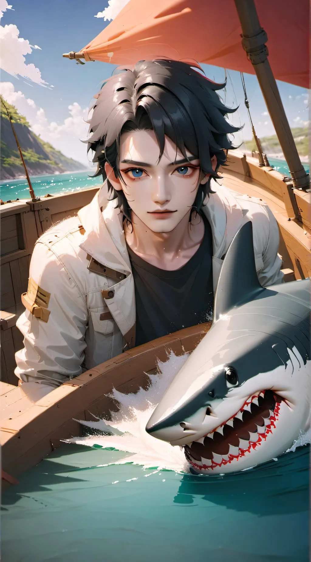 ai character: Leo background