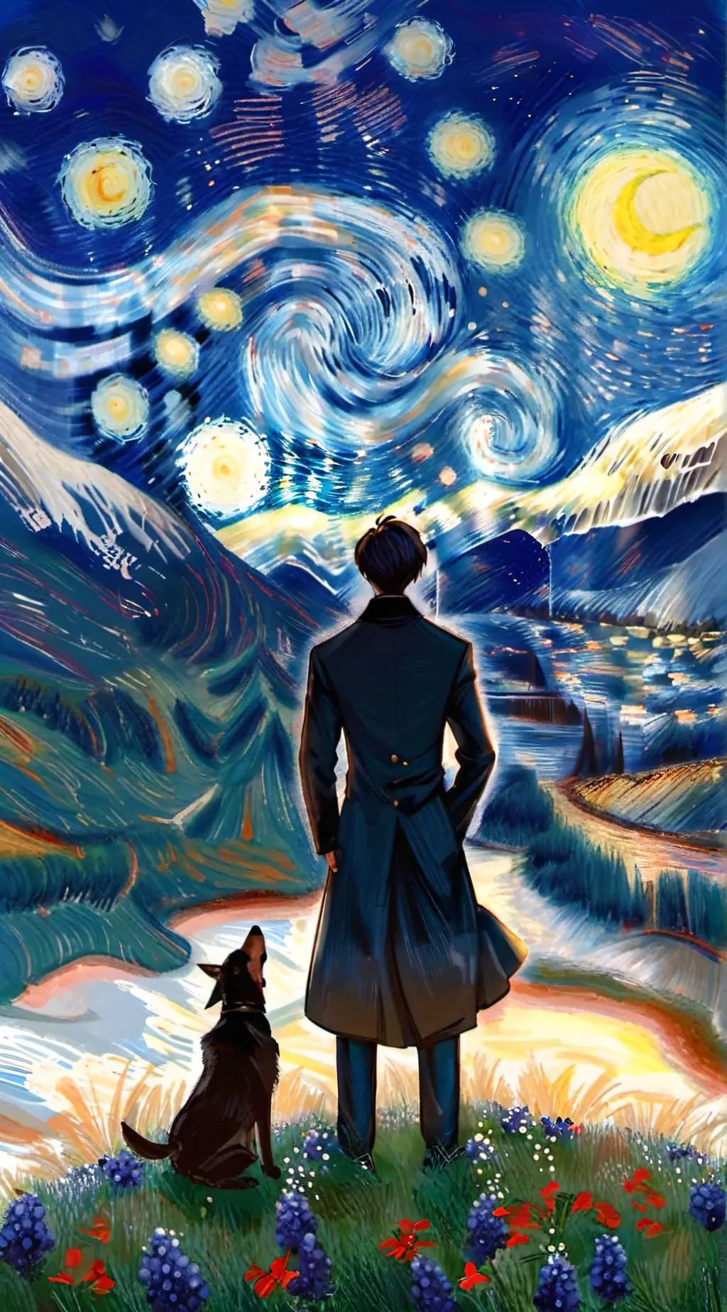 ai character: Security breach background