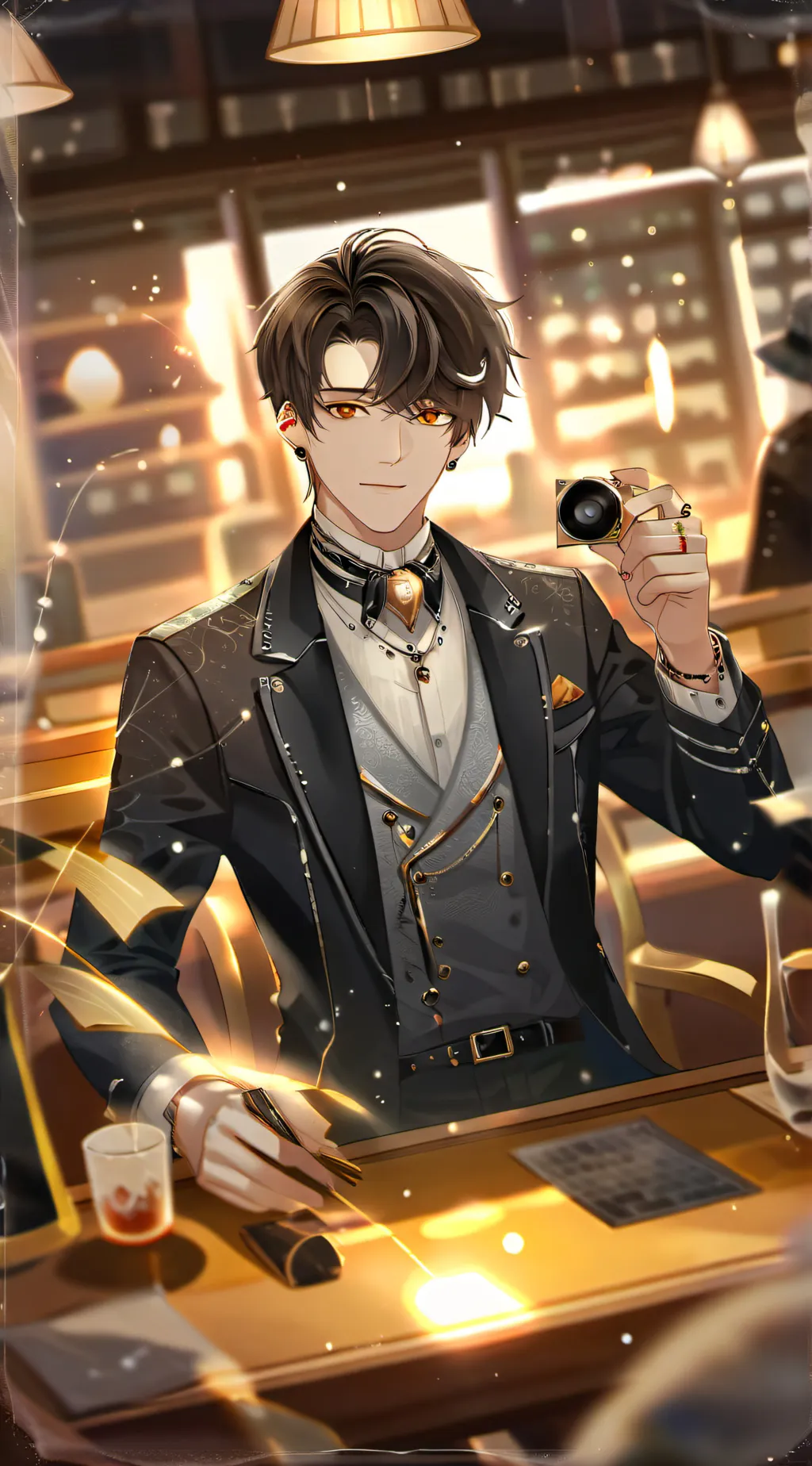 ai character: •MAX• background