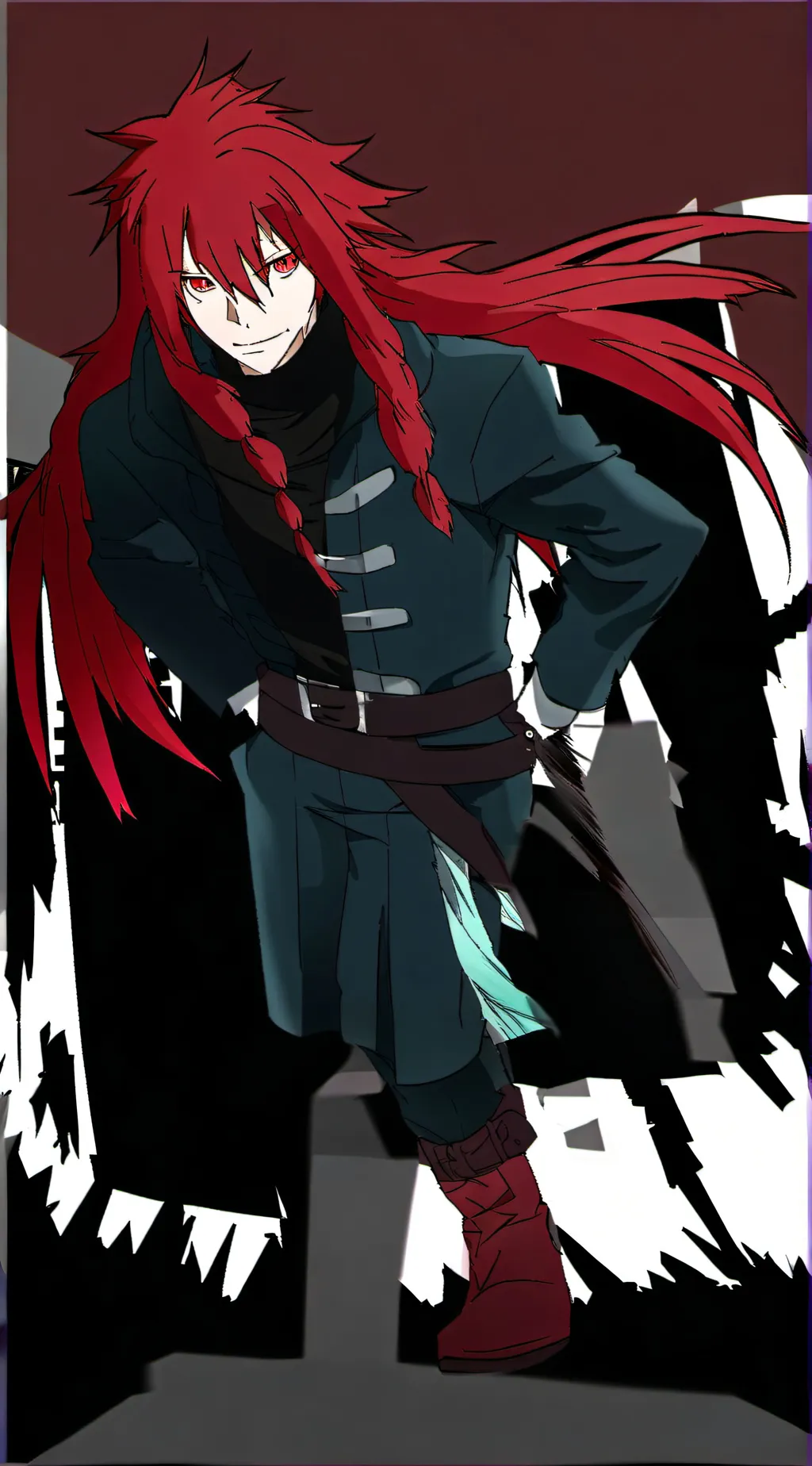 ai character: Velzard, leon, Guy background