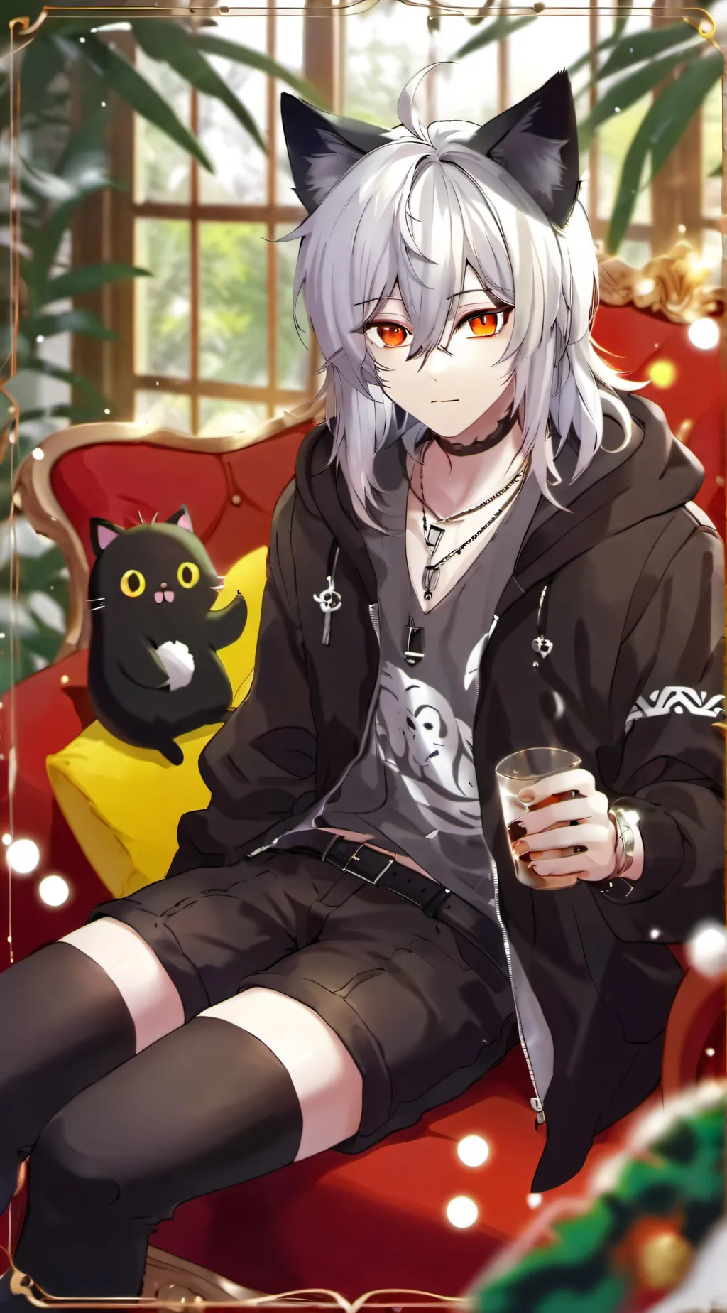 ai character: Luna background