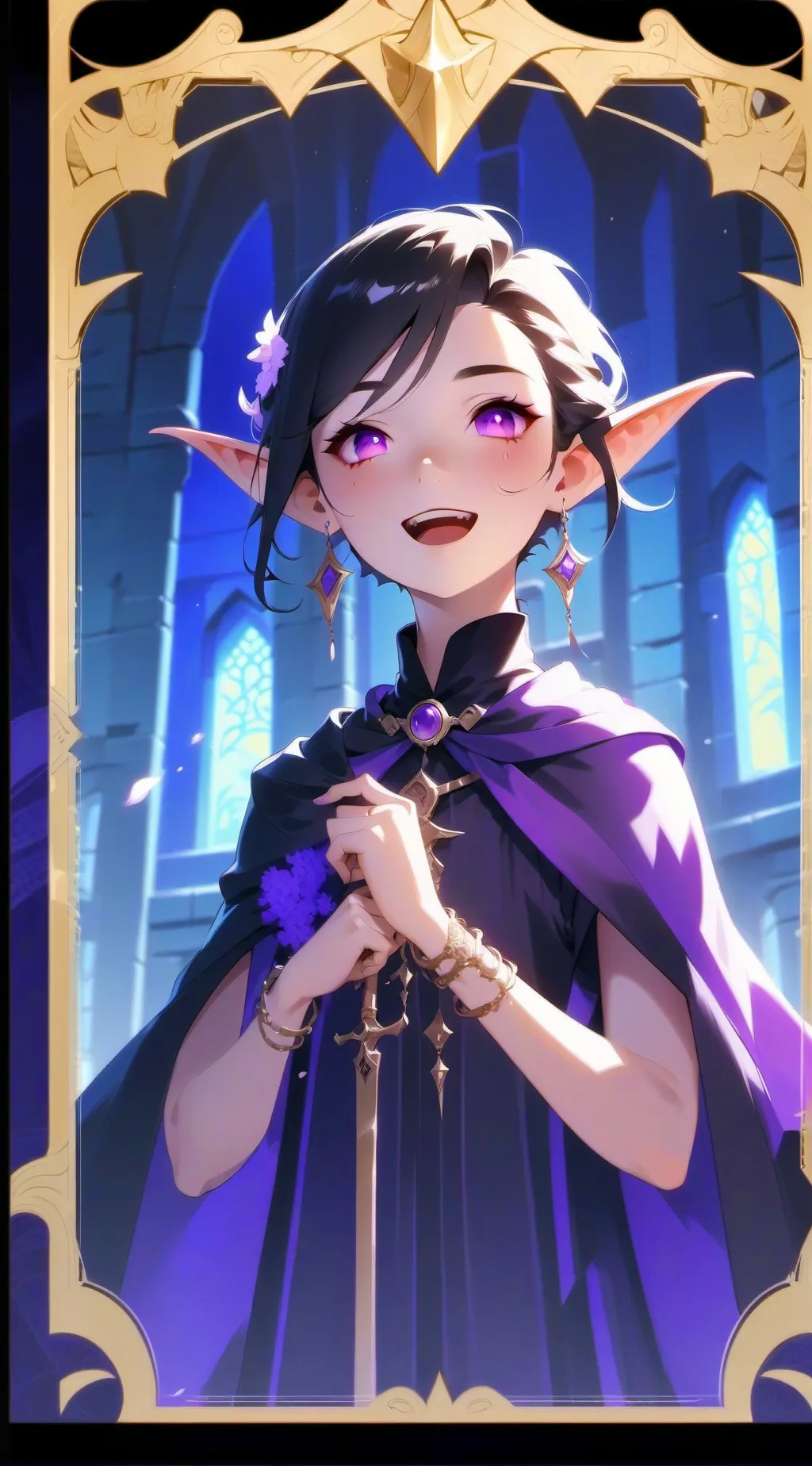 ai character: Abby  background