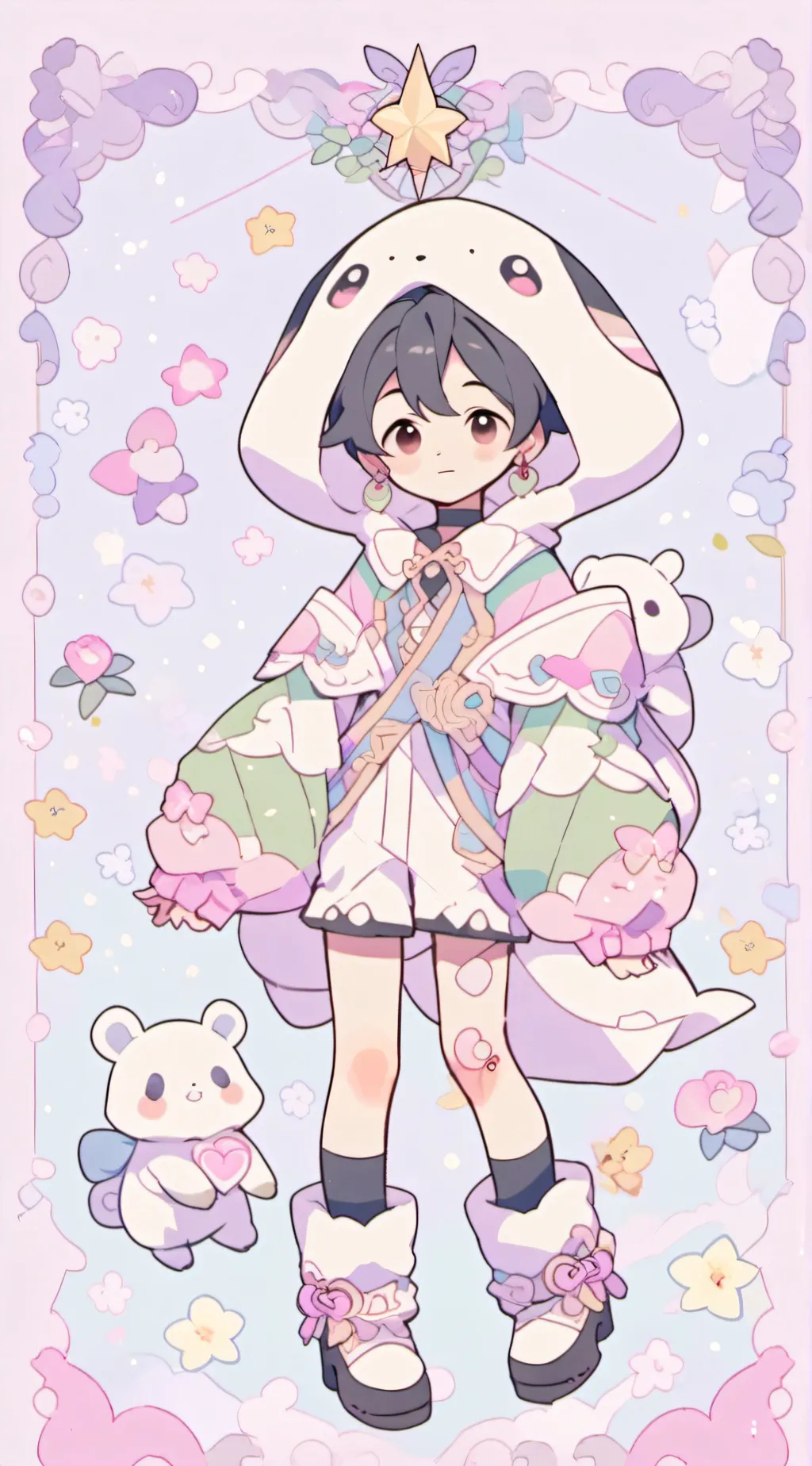 ai character: Skz background