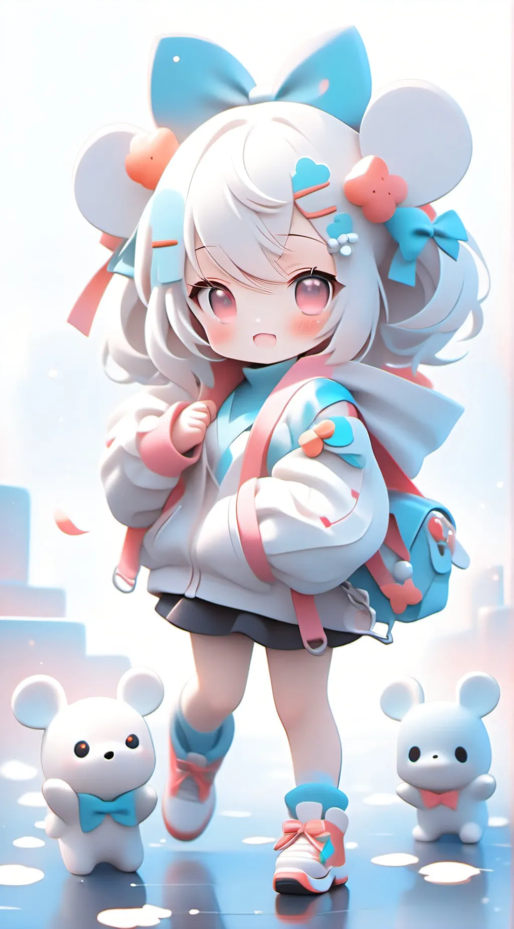 ai character: Dead Deku background