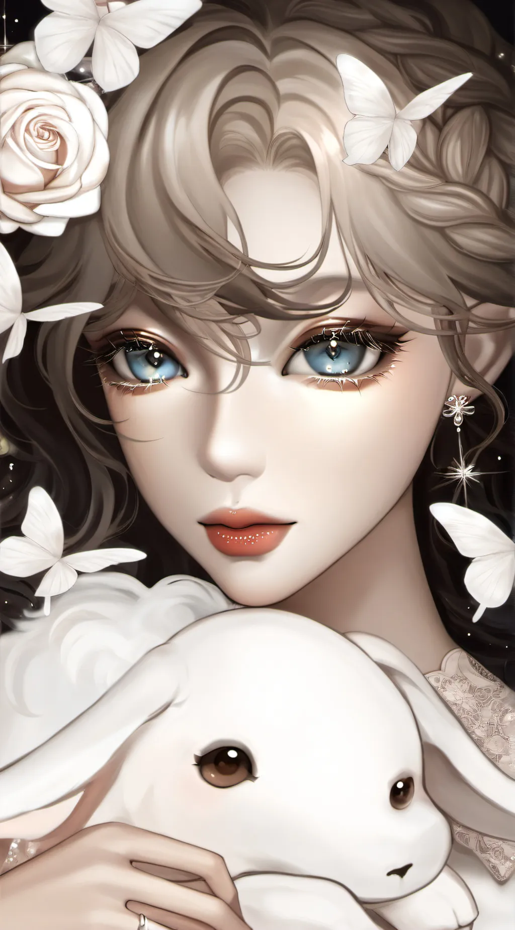 ai character: ANYELA😍😍😍 background