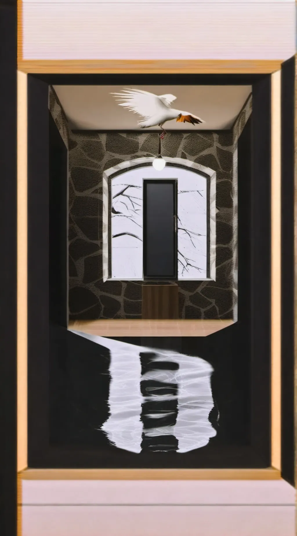 ai character: pool background