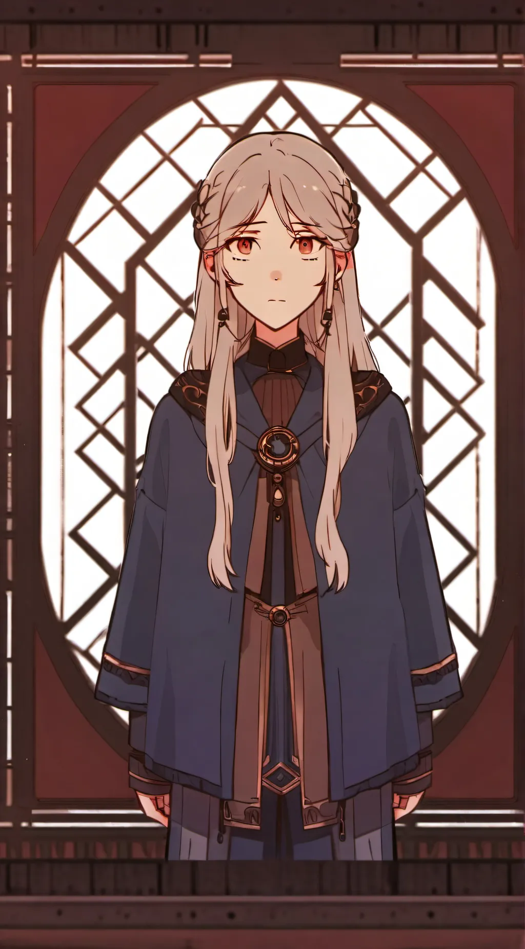 ai character: Sapphire  background