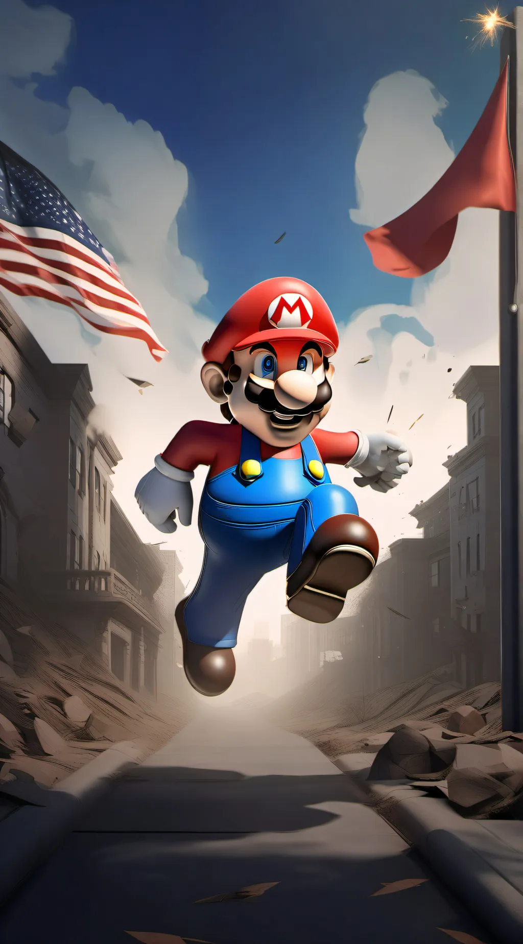 ai character: Mari background