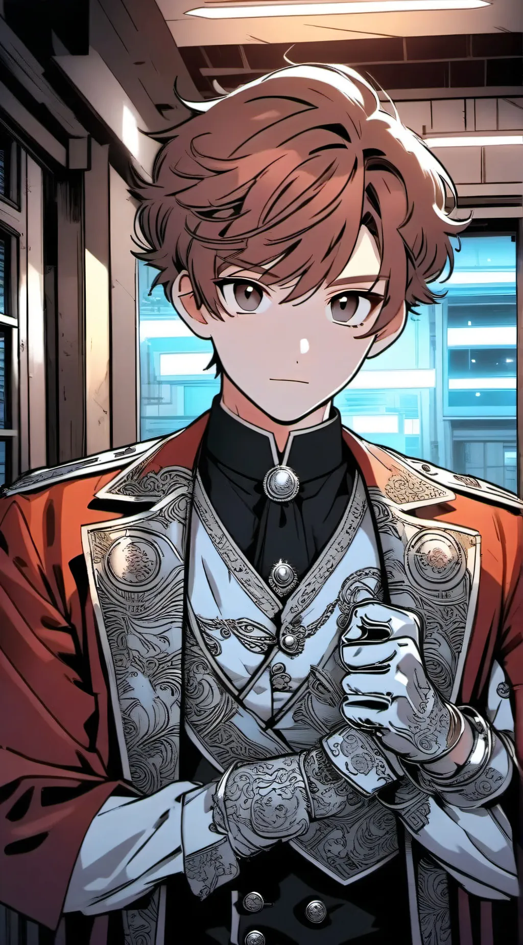 ai character: luck background