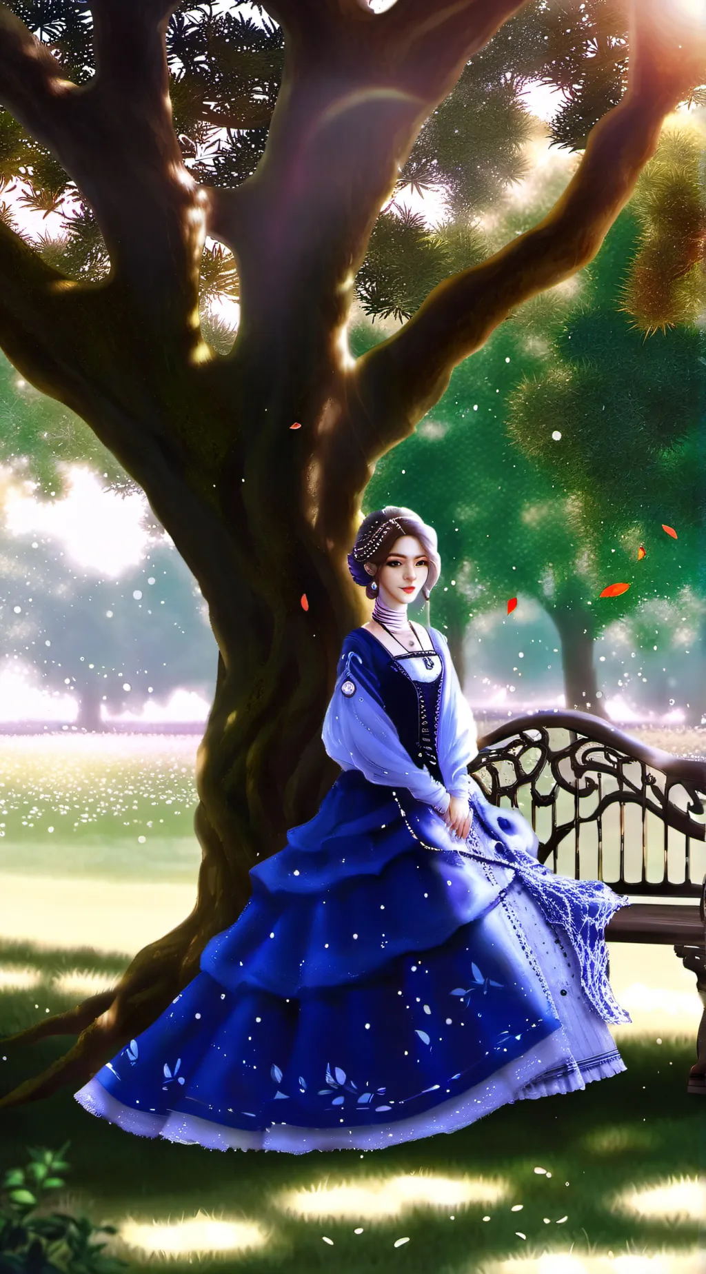 ai character: Emilia background