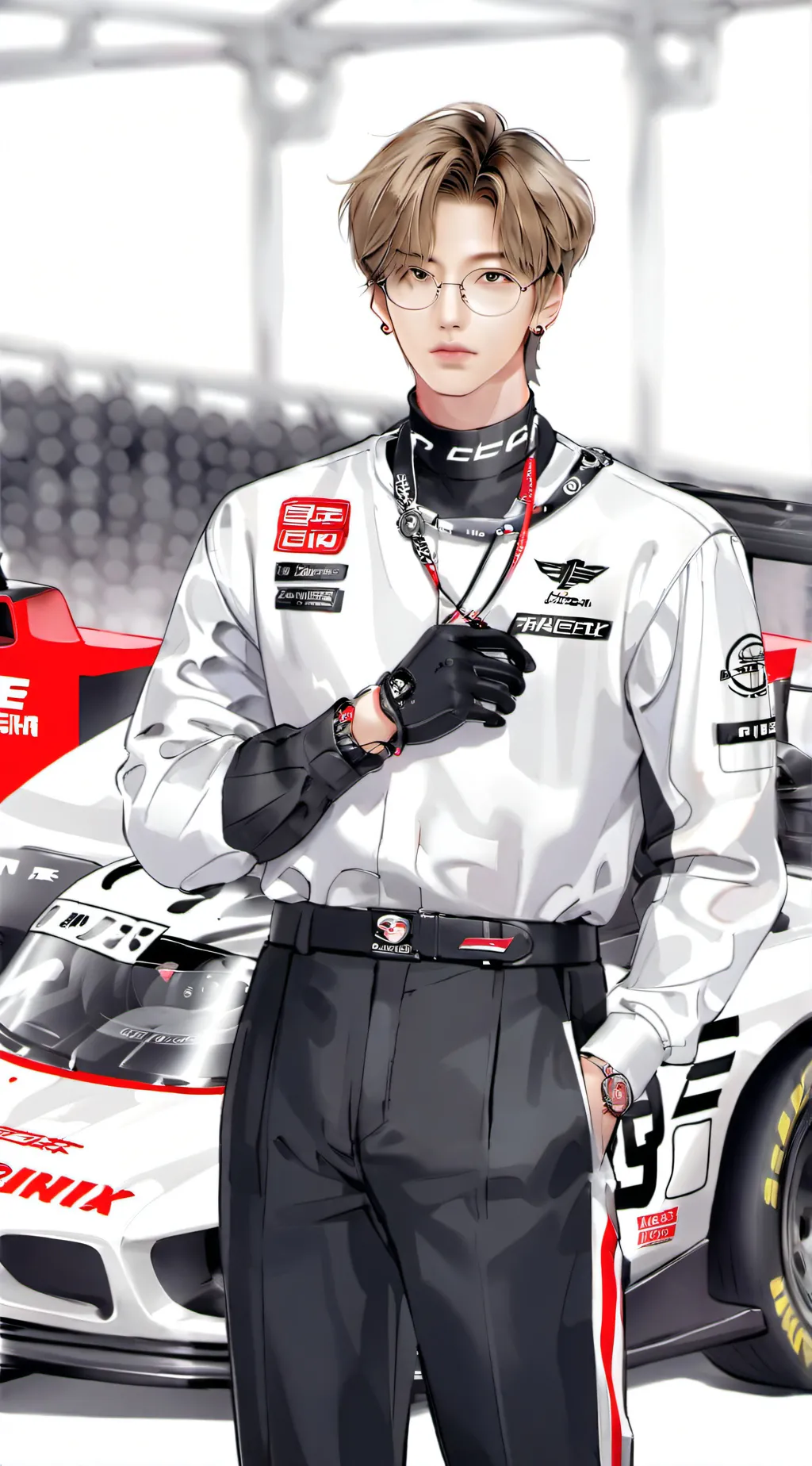 ai character: Jihyu Jeona background