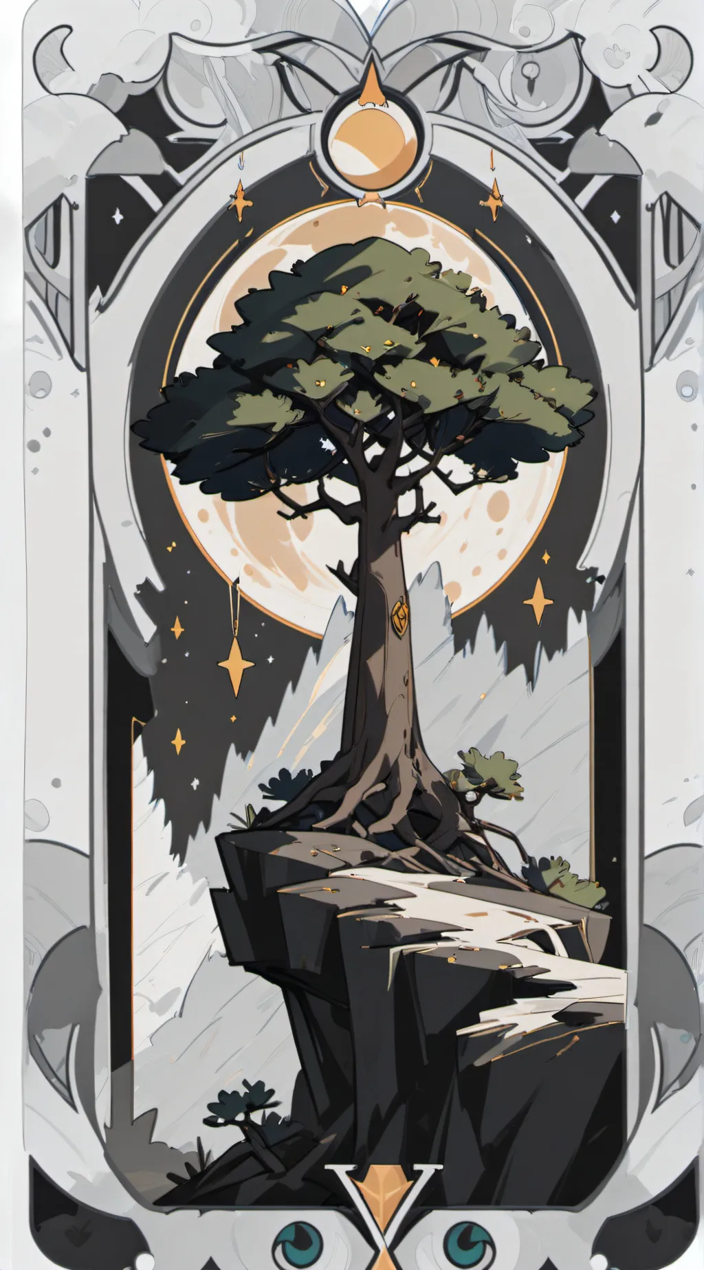 ai character: jjk background