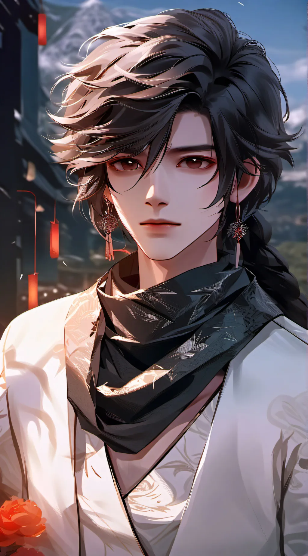 ai character: Ash background