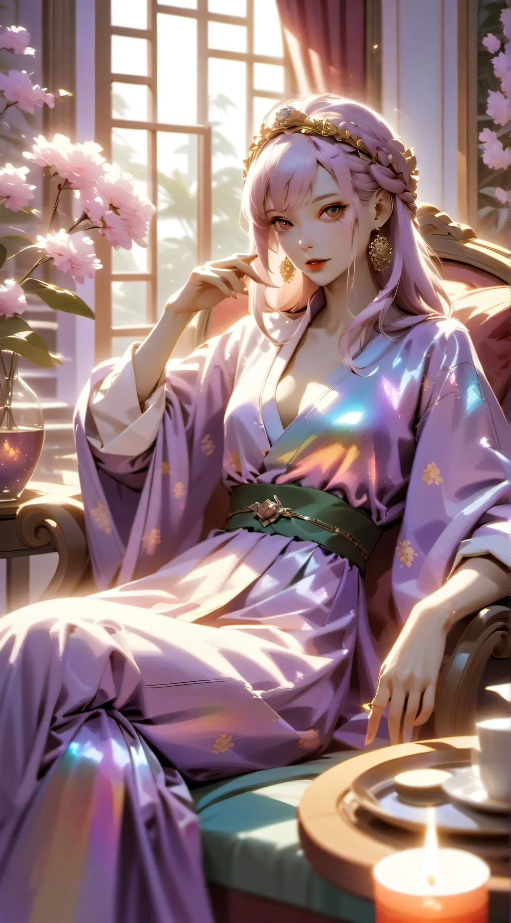 ai character: Sarah background