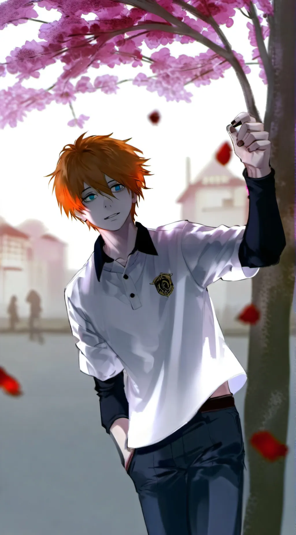 ai character: Young touya background