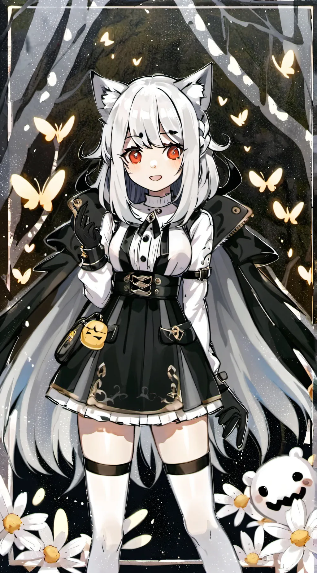 ai character: Bakugo background