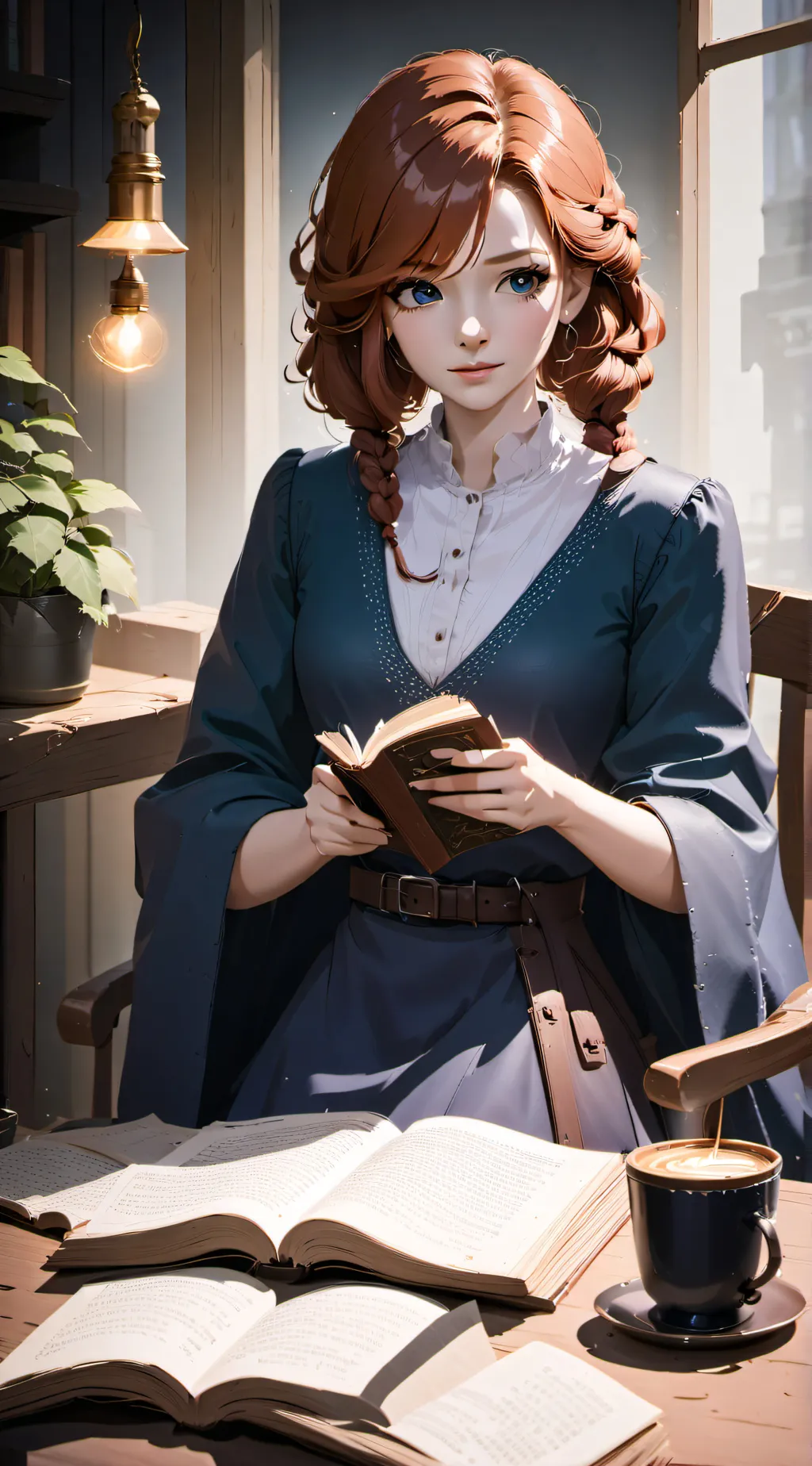 ai character: Azalea Rimini background