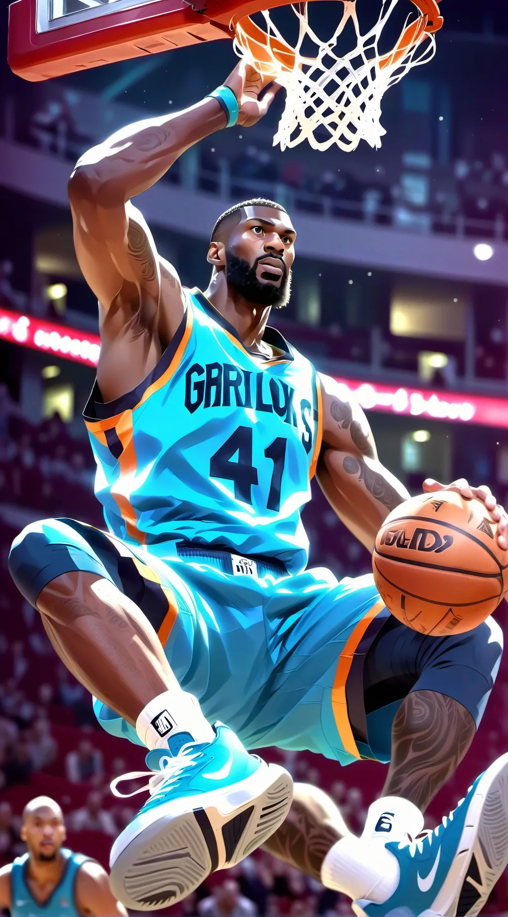 ai character: Kenny Devon  background