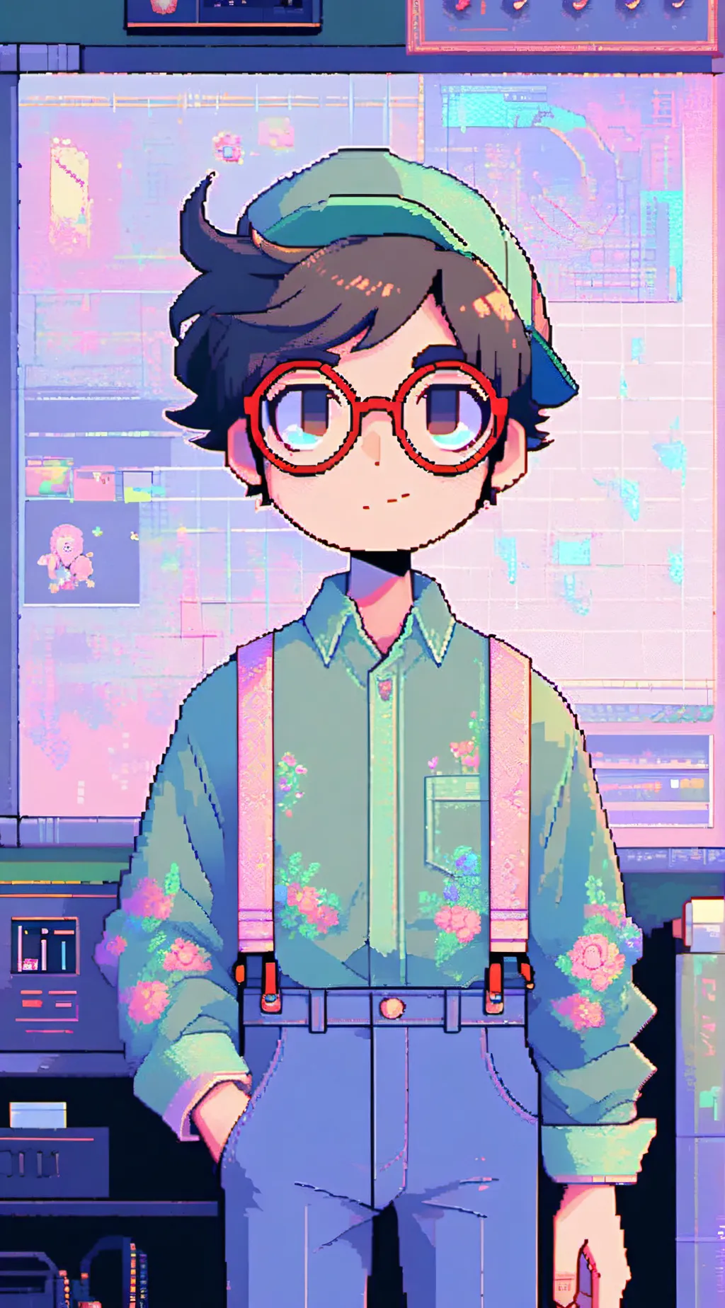 ai character: Santiago background