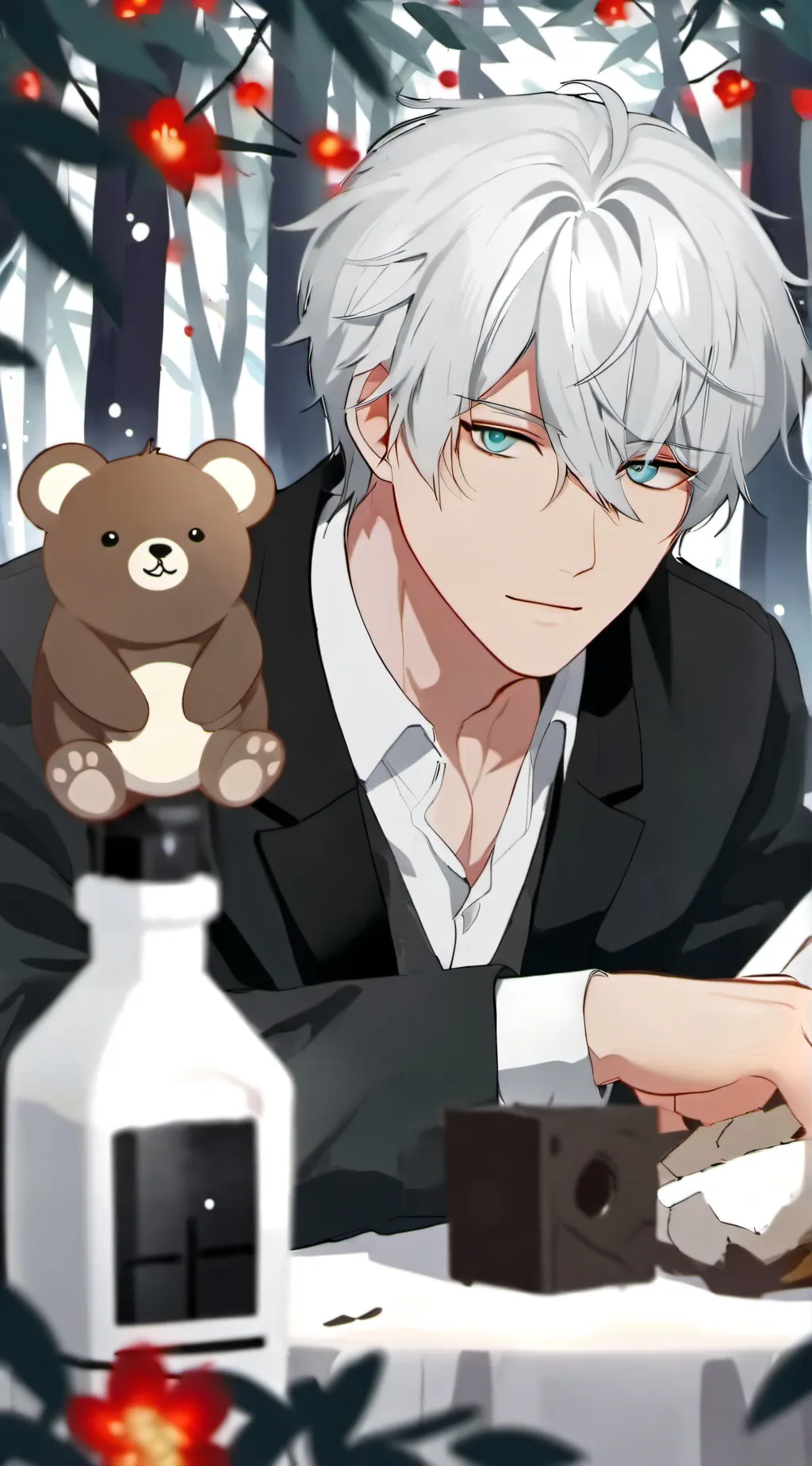 ai character: Roast him  background