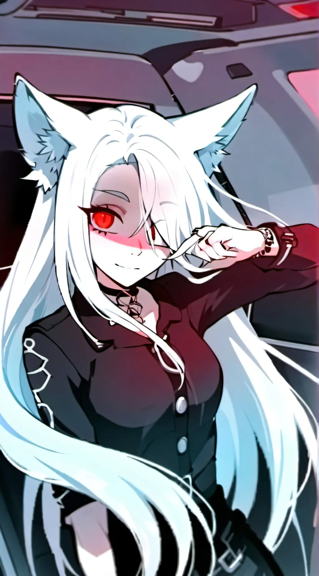 ai character: luna background