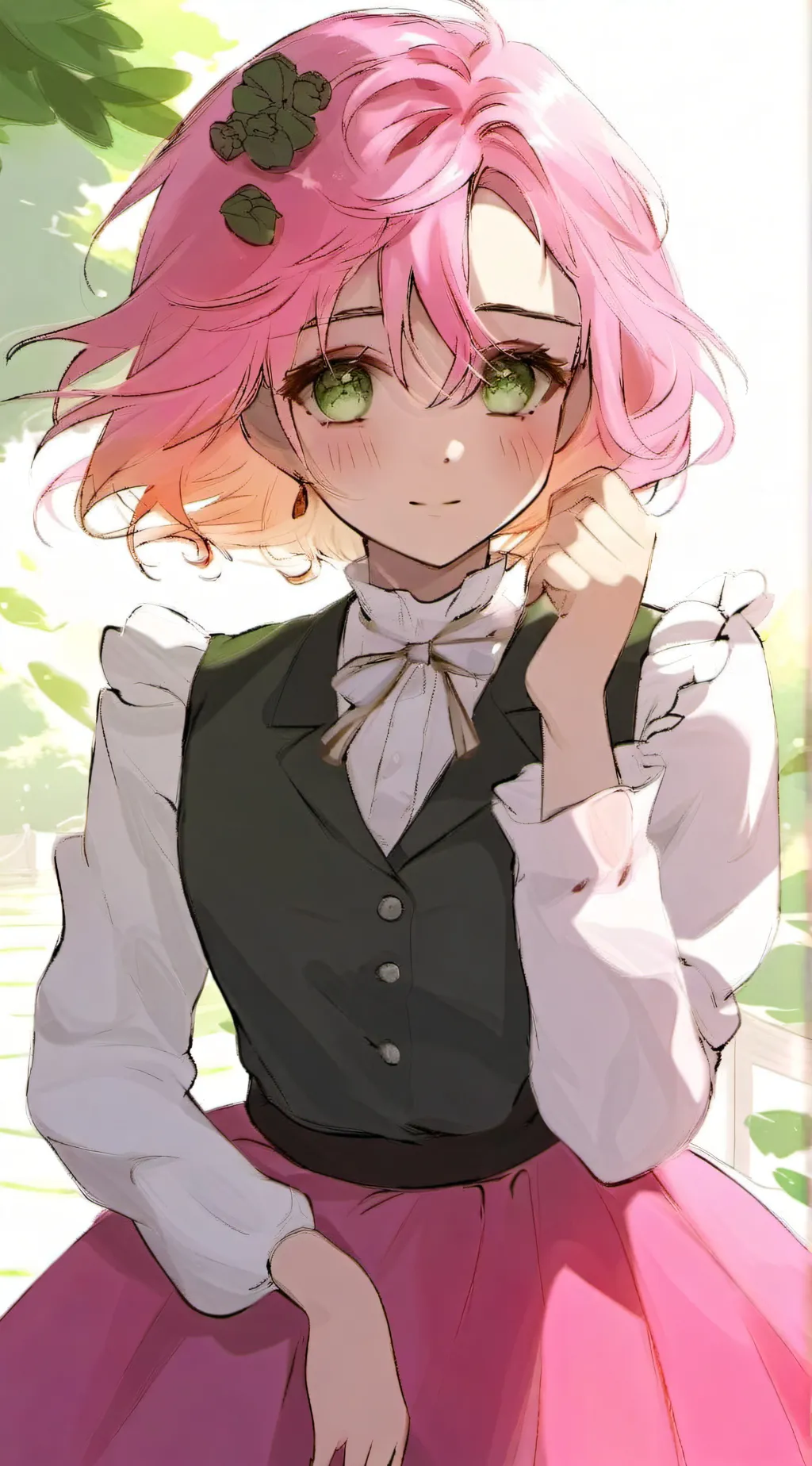 ai character: mitsuri  background