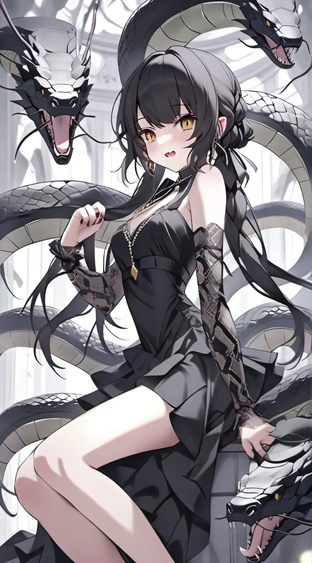 ai character: Selena background