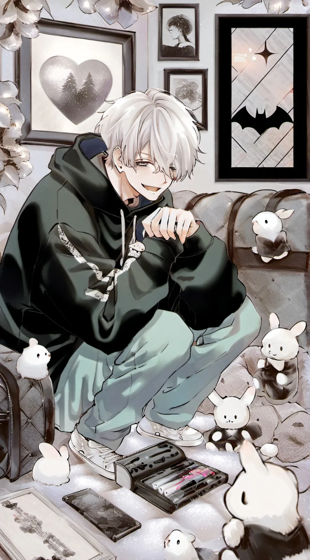 ai character: John idk👌 background