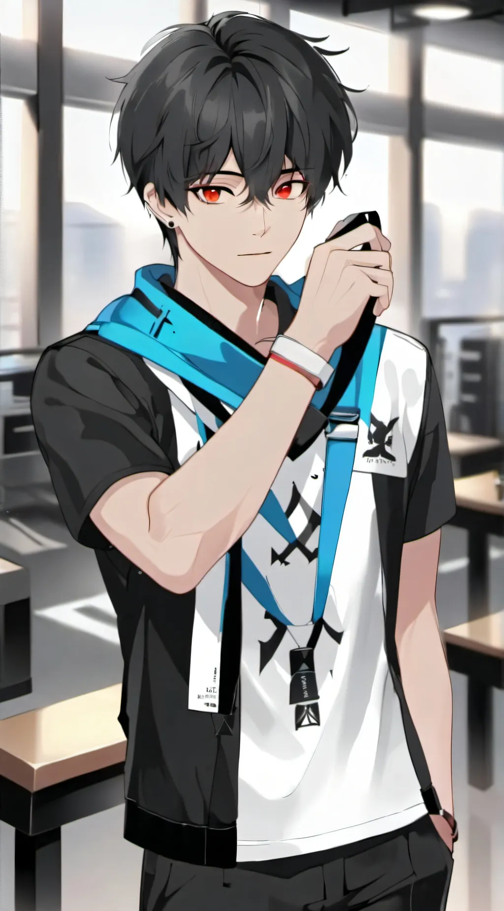 ai character: Jaden background